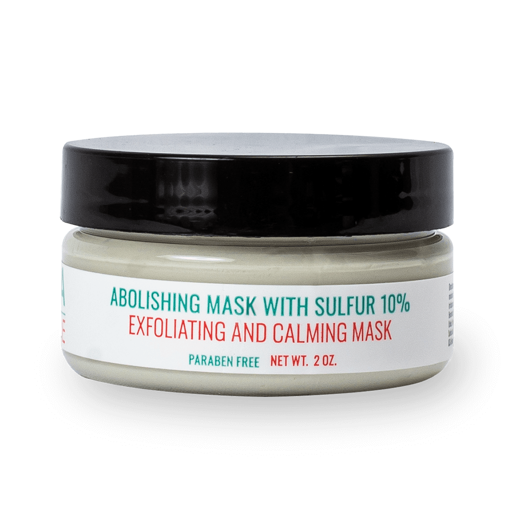 Abolishing Mask with Sulfur Ninja Skincare